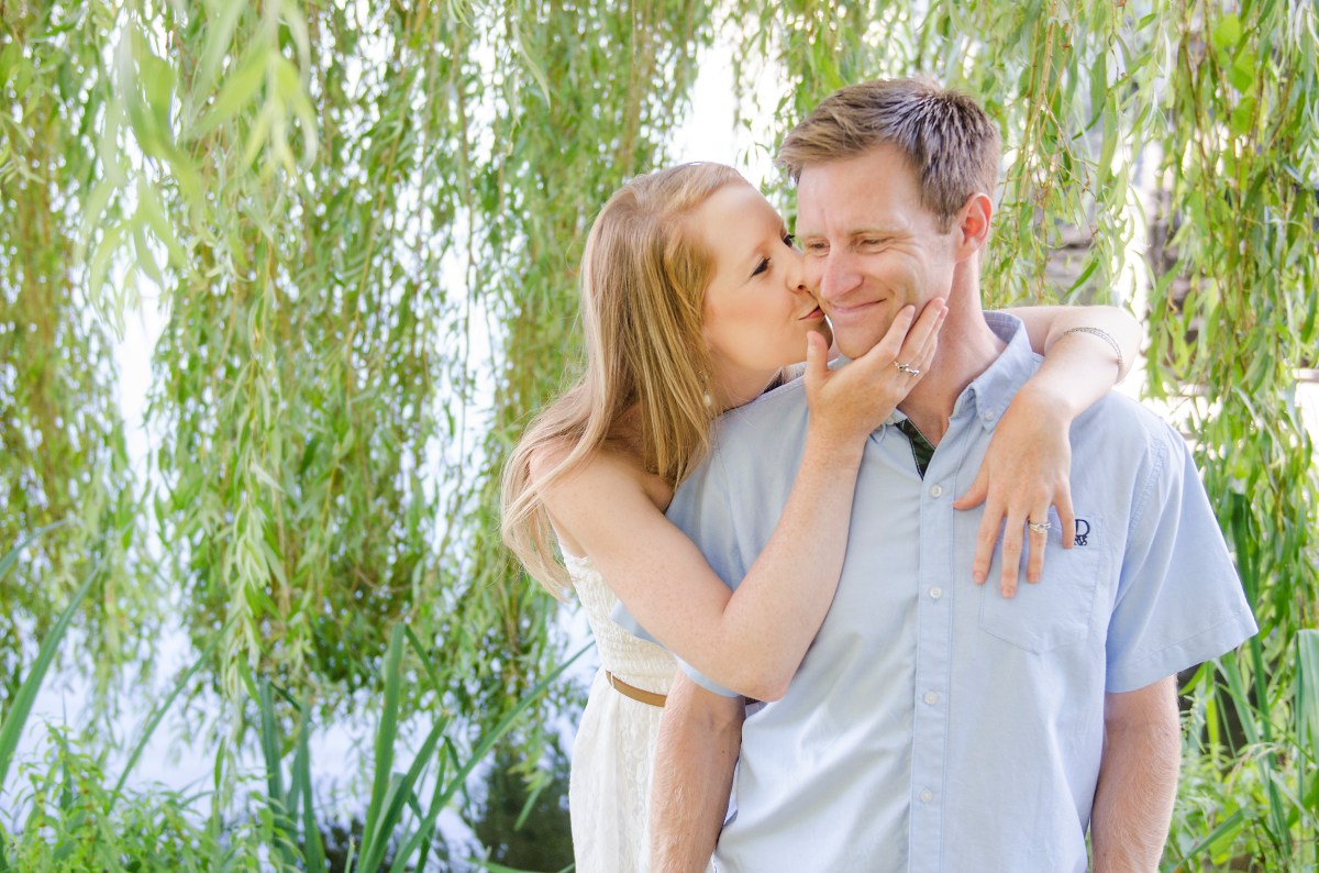 Ryan and Bri under a Tree