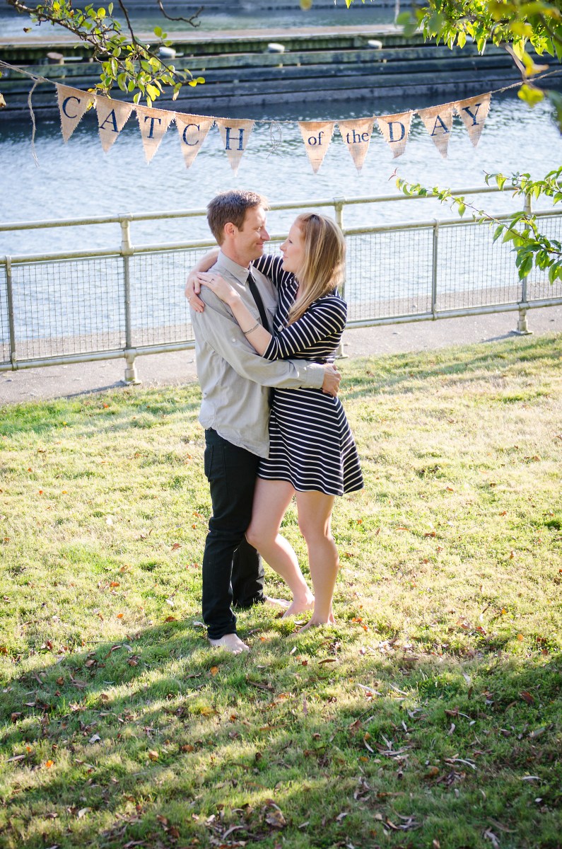 Bri and Ryan looking - Catch of The Day