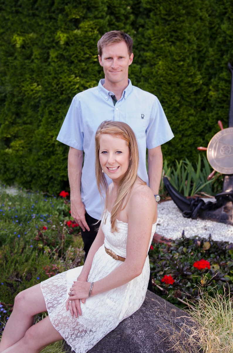 Ryan And Bri At QCYC Entrance