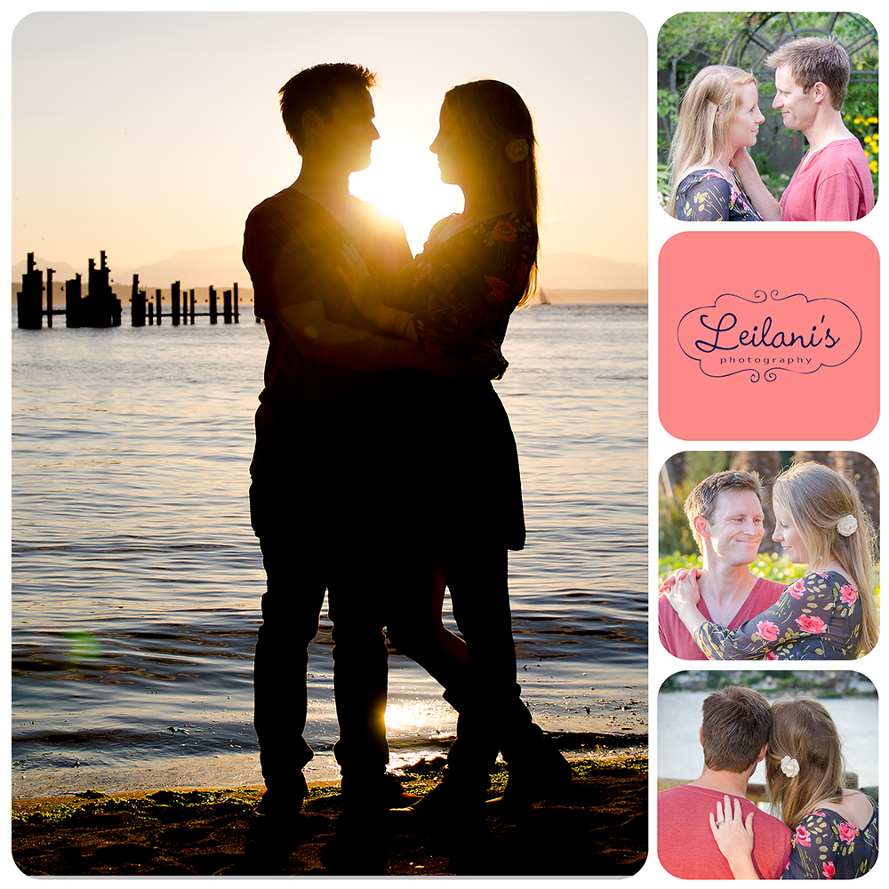Bri and Ryan Engagement Collage 3
